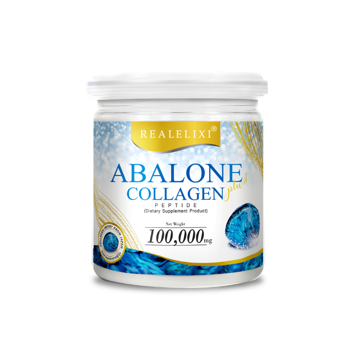 คอลลาเจนหอยเป๋าฮื้อ อบาโลน คอลลาเจน เปปไทด์ (Real Elixir Abalone Collagen) 