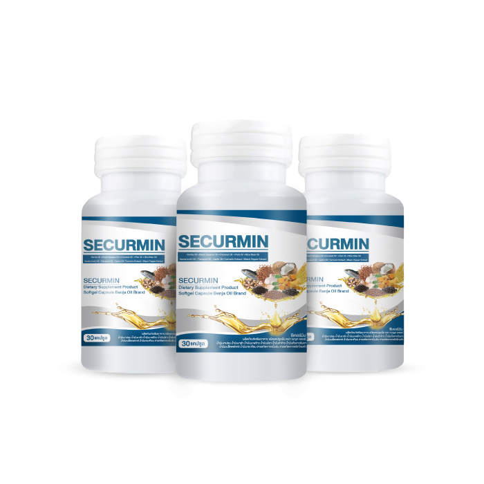 เบญจออยล์ ซีเคอร์มิน (BENJA OIL SECURMIN) อาหารเสริมบำรุงและป้องกันข้อเข่าเสื่อม
