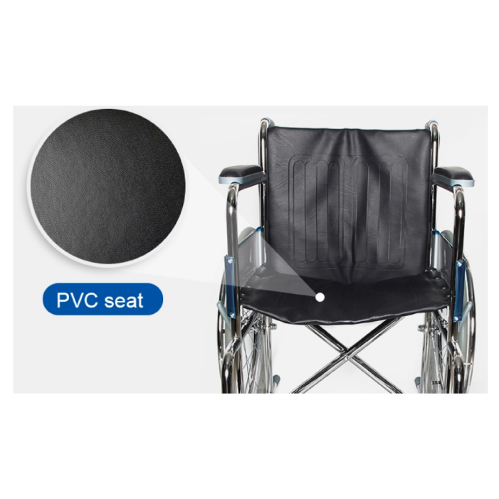 THAI SUN SPORT รถเข็นผู้ป่วย รถเข็นคนชรา รถเข็นผู้พิการ รถวิลแชร์ แบบพับ รุ่น 809