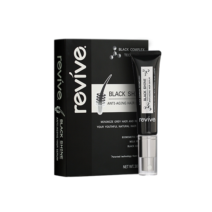 Revive แบล็คไชน์ แอนตี้ เอจจิ้ง แฮร์เซรั่ม (Revive BLACK SHINE ANTI-AGING HAIR SERUM)