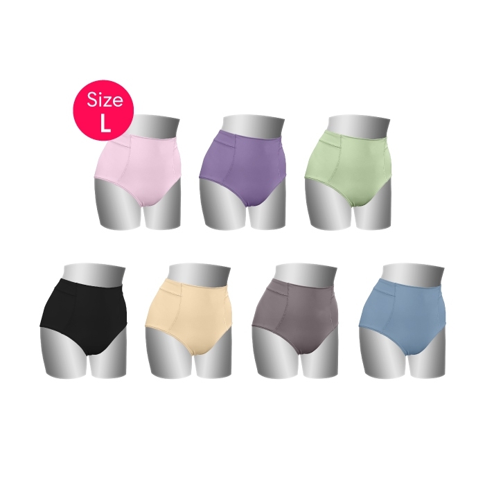 กางเกงในผู้หญิง Wacoal Slim Panty กางเกงชั้นในผู้หญิง กางเกงชั้นในเอวสูง กางเกงชั้นในกระชับหน้าท้อง (ไซส์ L)