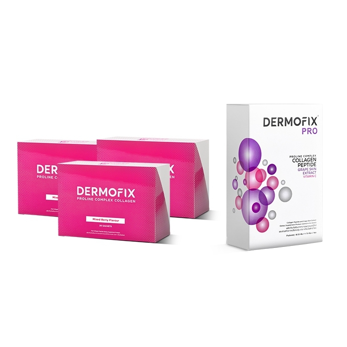 Dermofix รสมิกซ์เบอรี่ (Dermofix Mixed Berry)