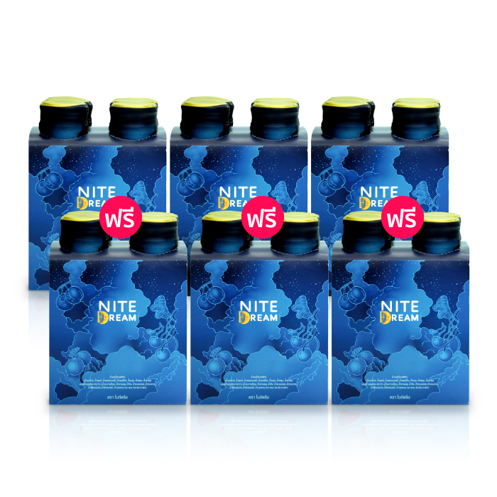 NITEDREAM (ไนท์ดรีม) เครื่องดื่มน้ำผลไม้รวม ผสมน้ำสมุนไพร