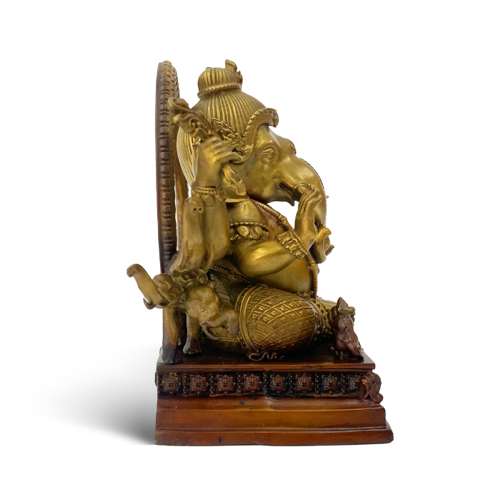 พระพิฆเนศ รุ่นมหาเทพไอยรา ปางประทานพรให้สำเร็จ (ขนาดหน้าตัก 3 นิ้ว)