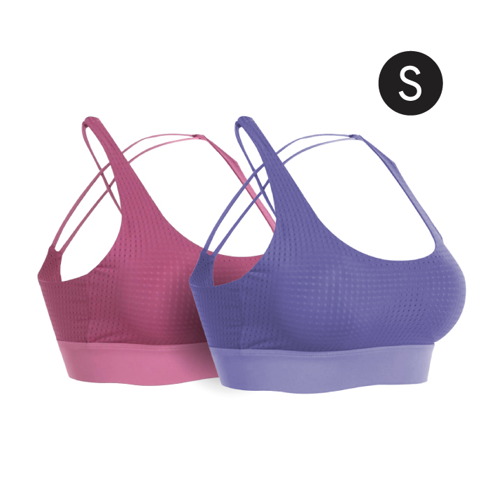G-item Airy Sport Bra สปอร์ตบรา เสื้อออกกำลังกาย ชุดออกกำลังกาย ผู้หญิง (สีชมพู และ สีม่วง)