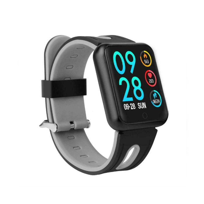 G-item Multi Sport Watch นาฬิกา Smart Watch นาฬิกา ออกกำลังกาย วัดการเต้นหัวใจ (สีดำ)
