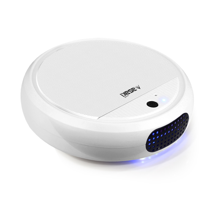 Asaki Robot Vacuum Cleaner หุ่นยนต์ดูดฝุ่นอัจฉริยะทำความสะอาดอัตโนมัติ รุ่น AK-RV9100 สีขาว