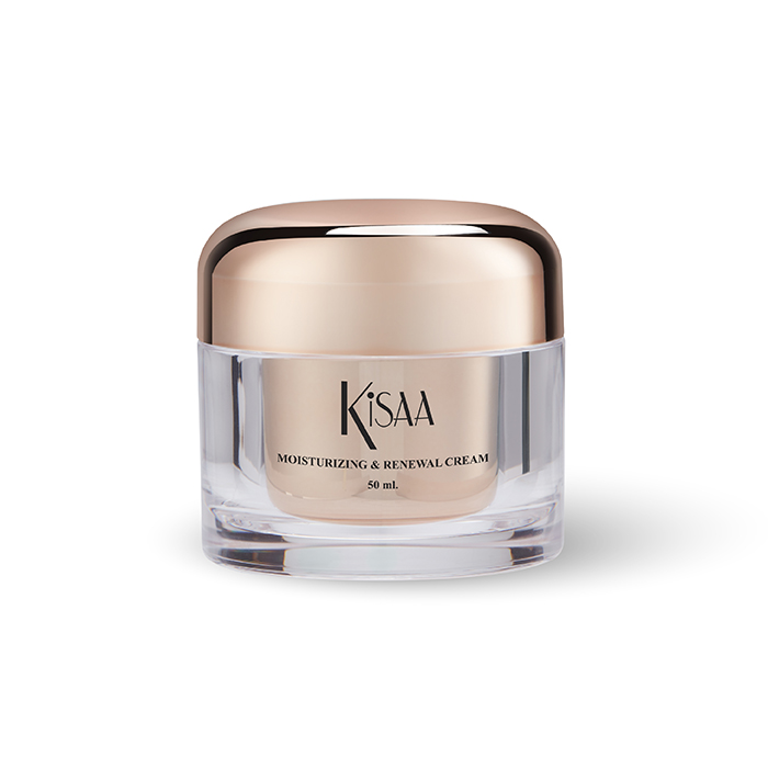 KISAA Moisturizing & Renewal Cream ครีมมอยเจอร์ไรเซอร์บำรุงผิวหน้า (50 ml.)