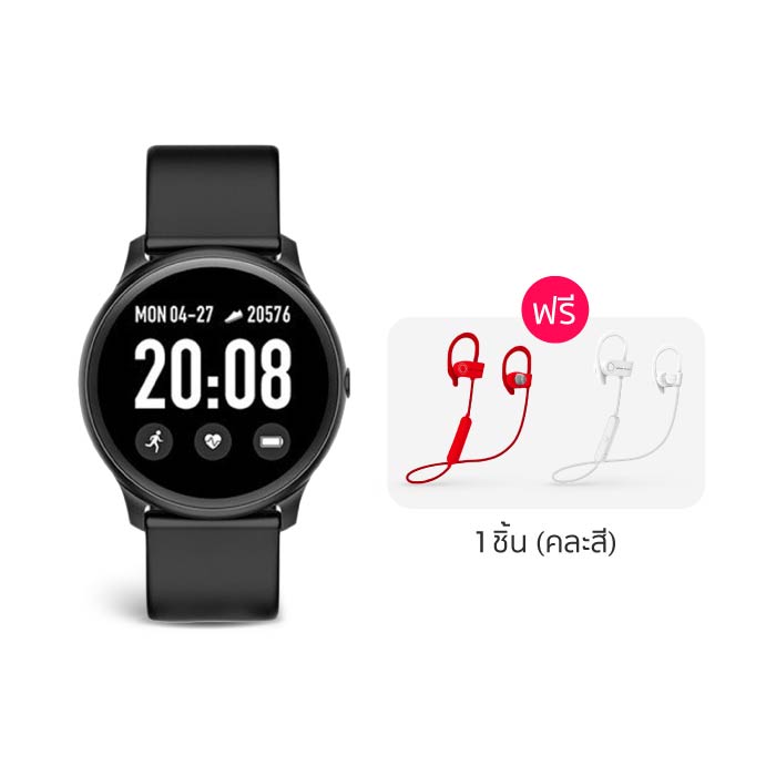 ASTON SMART WATCH นาฬิกาสมาร์ทวอทช์ เพื่อสุขภาพ รุ่น KW19