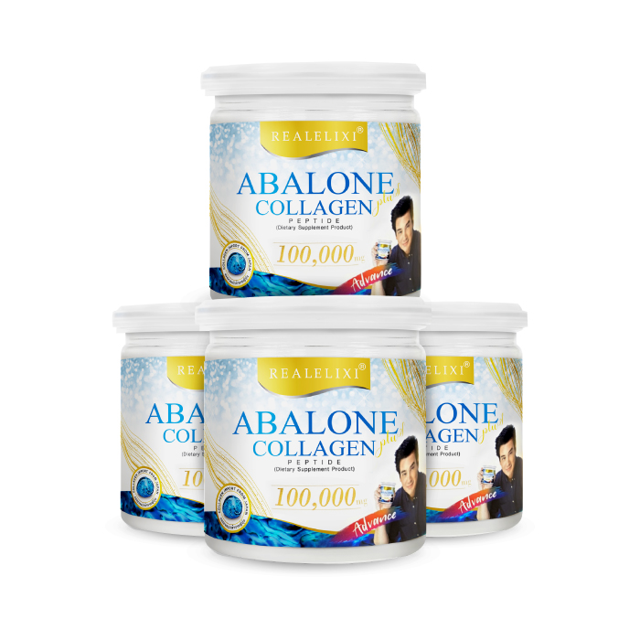 คอลลาเจน หอยเป๋าฮื้อ อาบาโลน ผสม คอลลาเจน เปปไทด์ แอดวานซ์ (Real Elixir Abalone Plus Collagen Peptide Advance)