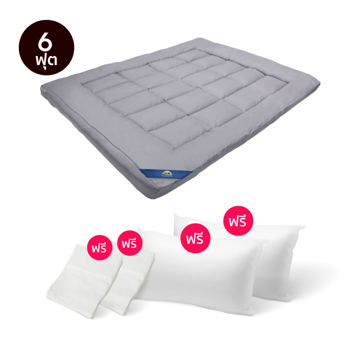 MONICA TOPPER King Size 6 ฟุต+ของแถม