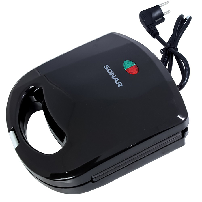 SONAR เครื่องทำขนมเพรทเซล เครื่องทำเพรทเซล ไฟฟ้า รุ่น SM-P022 (สีดำ)