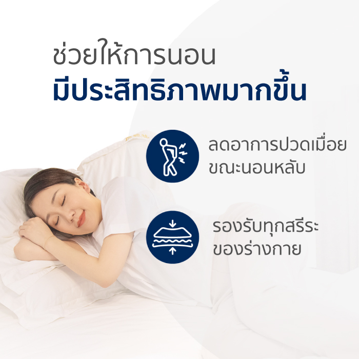 AMAS TOPPER ท็อปเปอร์ ขนห่านเทียม เบาะรองนอน เกรดพรีเมี่ยม (ขนาด 5 ฟุต)