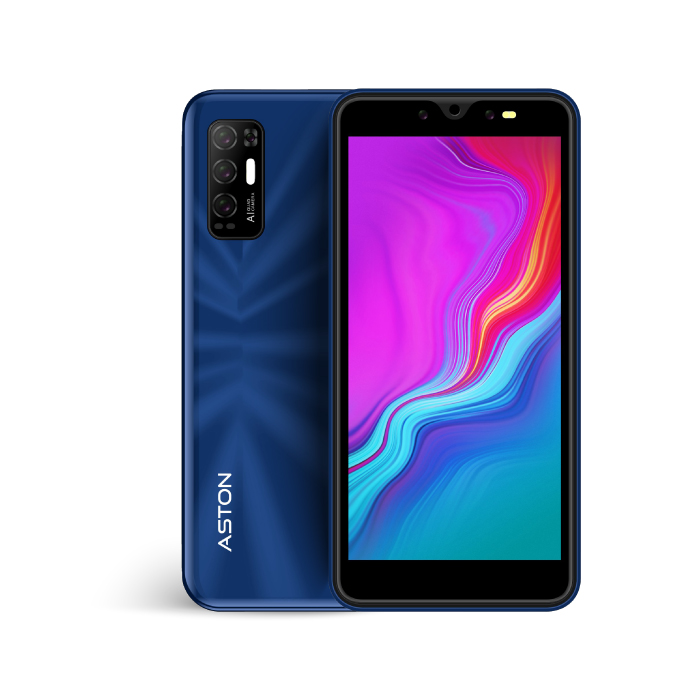 โทรศัพท์มือถือ ASTON IDEA 4G มือถือ 3G/4G 2 ซิม แบตอึด เล่นเน็ต เล่นเกมส์ลื่น สแกนหน้าปลดล็อคได้ (สีน้ำเงิน)