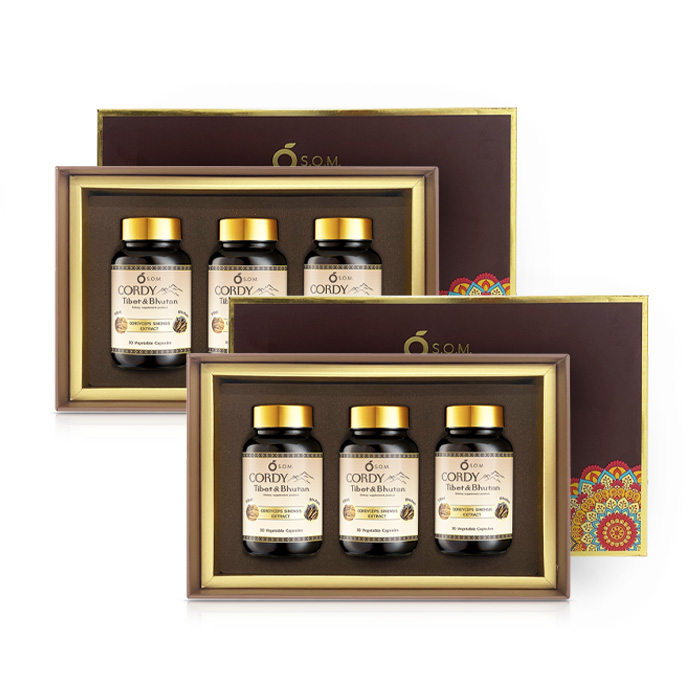 ถั่งเช่า เอสโอเอ็ม คอร์ดี้ ทิเบต แอนด์ ภูฎาน (S.O.M. Cordy Tibet Bhutan) (แบบกล่อง BOX SET)