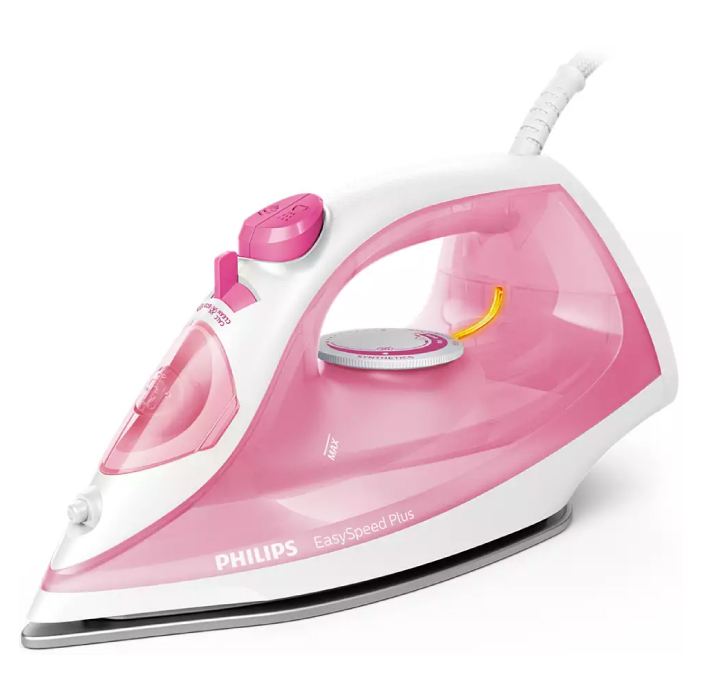 Philips เตารีด เตารีดไอน้ำ เตารีดไอน้ำถนอมผ้า Easy Speed Plus รุ่น GC2142/40