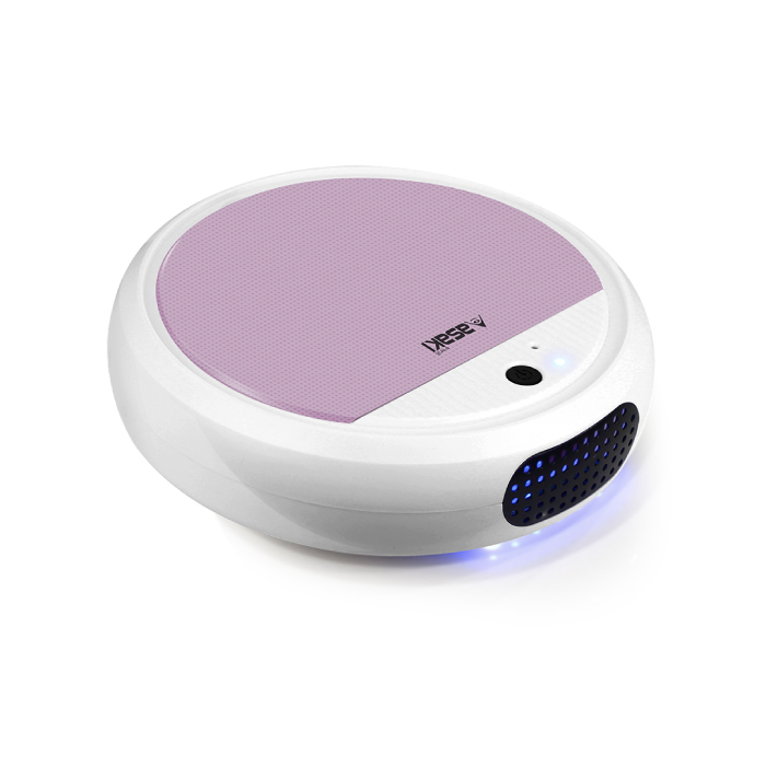 Asaki Robot Vacuum Cleaner หุ่นยนต์ดูดฝุ่นอัจฉริยะทำความสะอาดอัตโนมัติ รุ่น AK-RV9100 สีม่วง