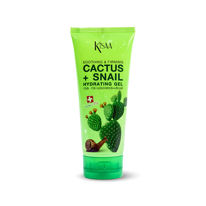 KISAA CACTUS SNAIL HYDRATING GEL เจลบำรุงผิว ใช้ได้ทั้งผิวกาย และผิวหน้า (175g.)