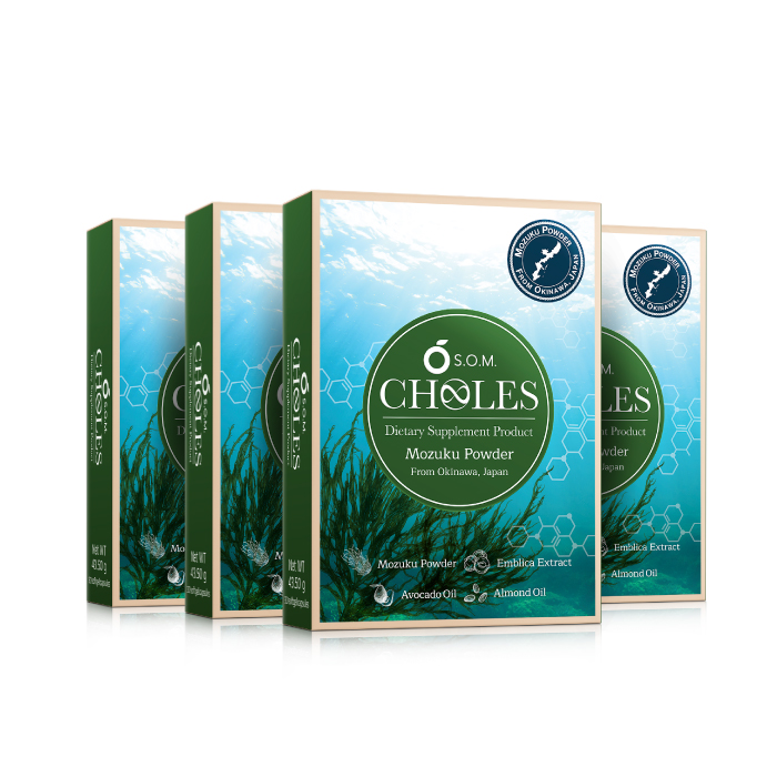 เอสโอเอ็ม คอเลส (S.O.M. CHOLES) อาหารเสริม ปรับสมดุลคอเลสเตอรอล