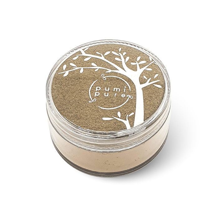 แป้งฝุ่น PUMI PURE แป้งฝุ่นผสมสมุนไพร แป้งฝุ่นสีเนื้อ แป้งฝุ่นแต่งหน้า (25g.)