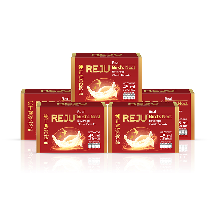 รังนก REJU (รีจู) เครื่องดื่มรังนกแท้สำเร็จรูป จากรังนกแท้ 100% (สูตรคลาสสิค)